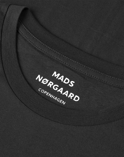 Mads Nørgaard - Fine Jersey Thor T-Shirt - Black 